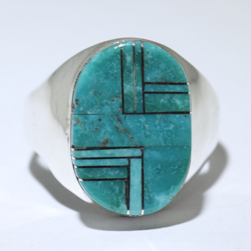 Inlay Ring by Navajo- 12