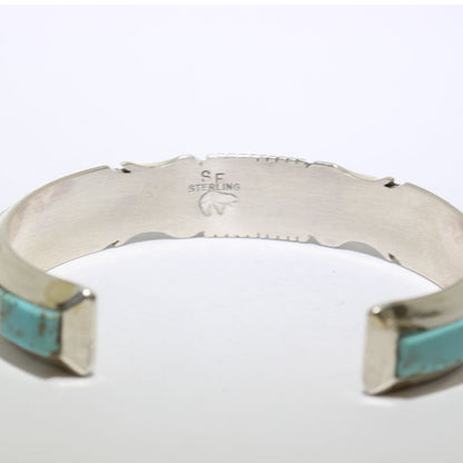 Bracciale No. 8 Inlay di Steve Francisco 5-1/4"