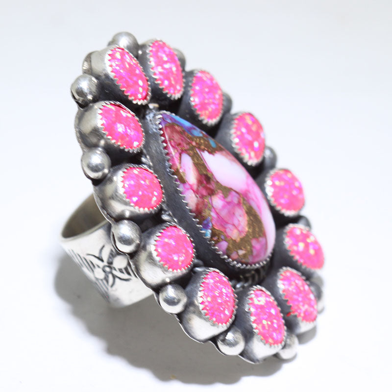 Mohave/Opal Ring by Dustin Francisco- 8