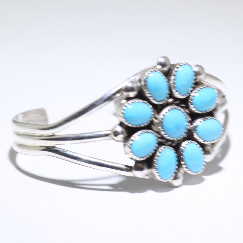 Turquoise Bracelet by Karlene Goodluck 5"