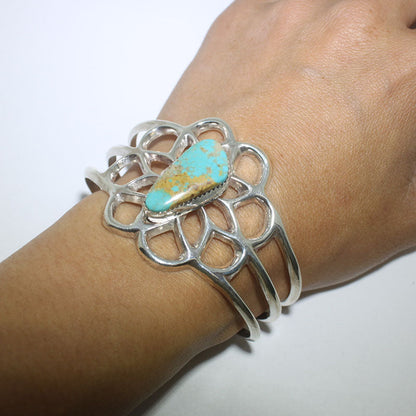 Kingman Bracelet by Rose Tsosie 5"