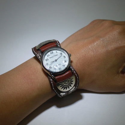 Bracelet de montre en cuir
