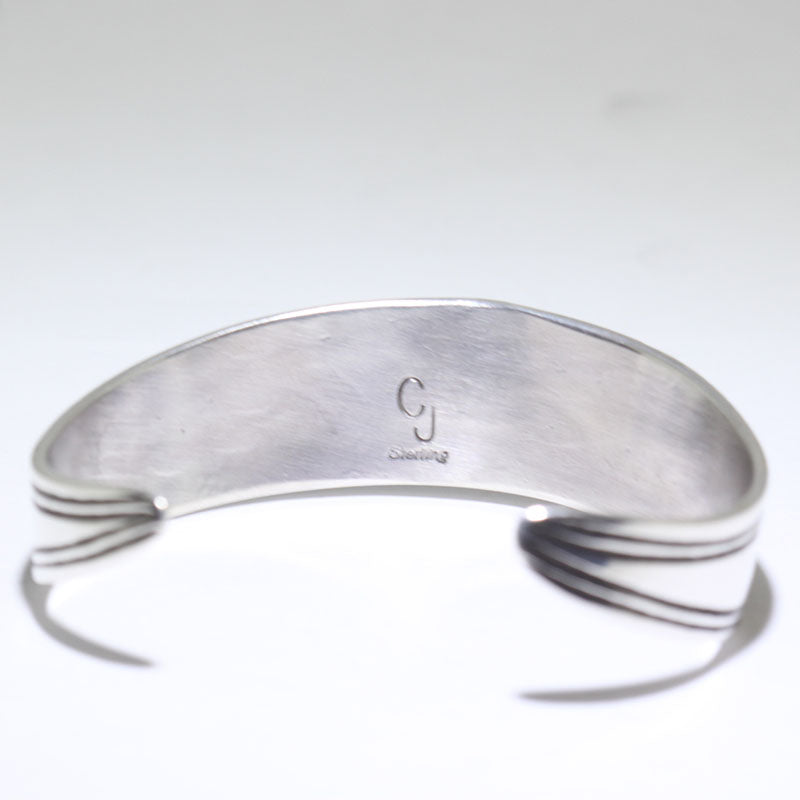 Silver Bracelet by Charlie John- 5-1/2"