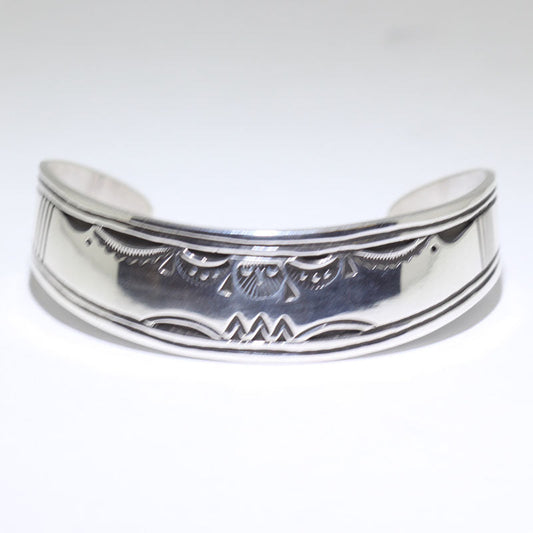 Bracelet en argent par Charlie John 13,3 cm