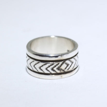 布魯斯·摩根設計的銀戒指