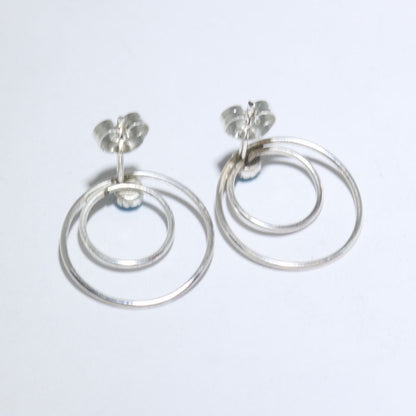 Boucle d'oreille en argent