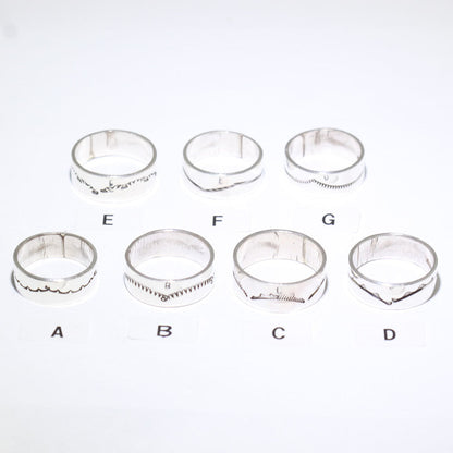 Silver Stamp Ring