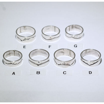 Silver Stamp Ring