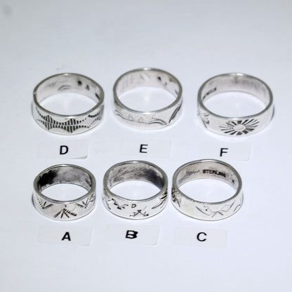 Silver Stamp Ring