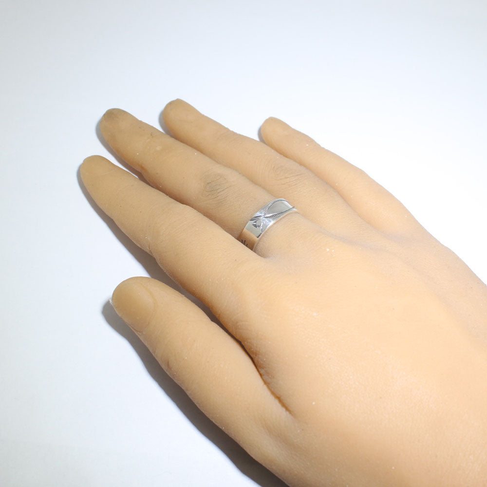 Silver Stamp Ring