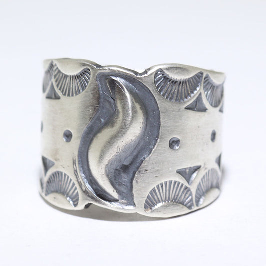 Серебряное кольцо от Бо Ривза - размер 9.5