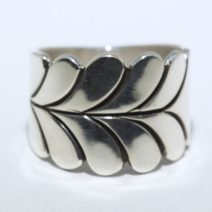 Silver Ring by Steve Yellowhorse size 9.5