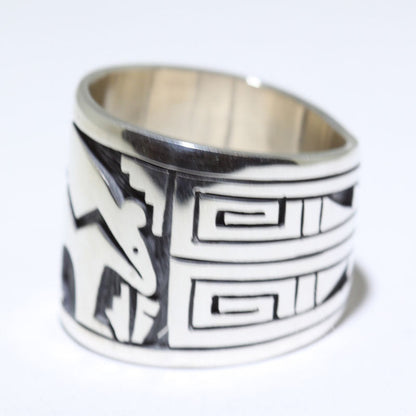 Серебряное кольцо от Клифтона Мова - размер 10.5
