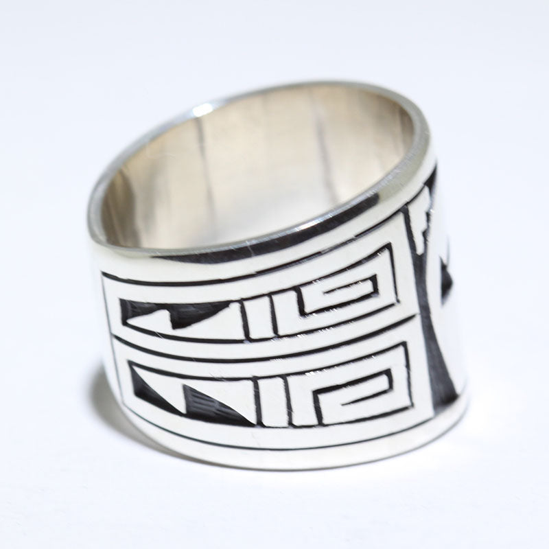 Серебряное кольцо от Клифтона Мова - размер 10.5