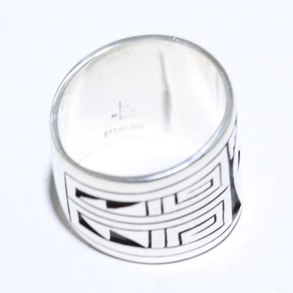 克利夫頓·莫瓦的銀戒指 - 10.5