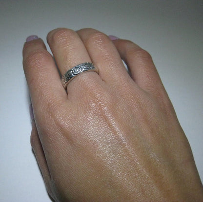 Anillo de plata