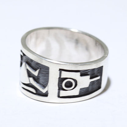 Серебряное кольцо от Августина Мова - размер 8.5