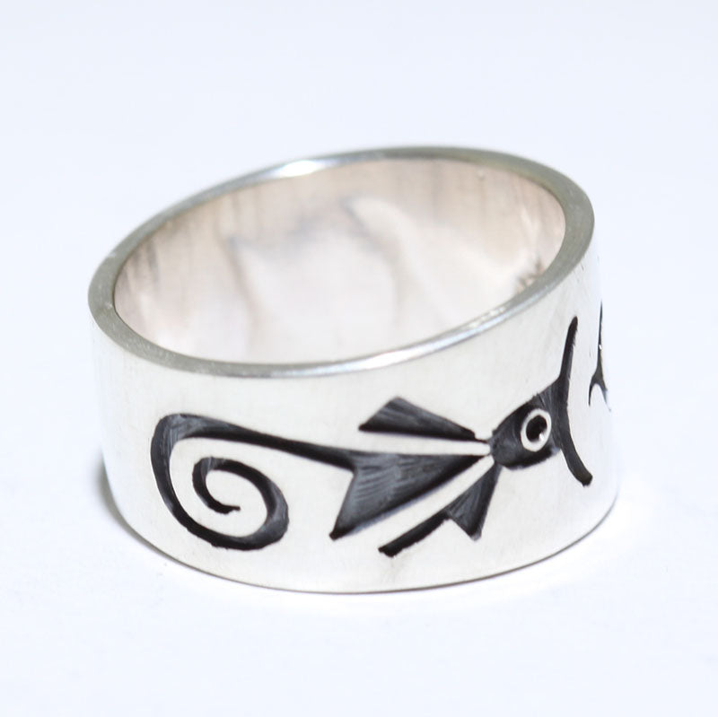 Zilveren Ring door Augustine Mowa - 8.5