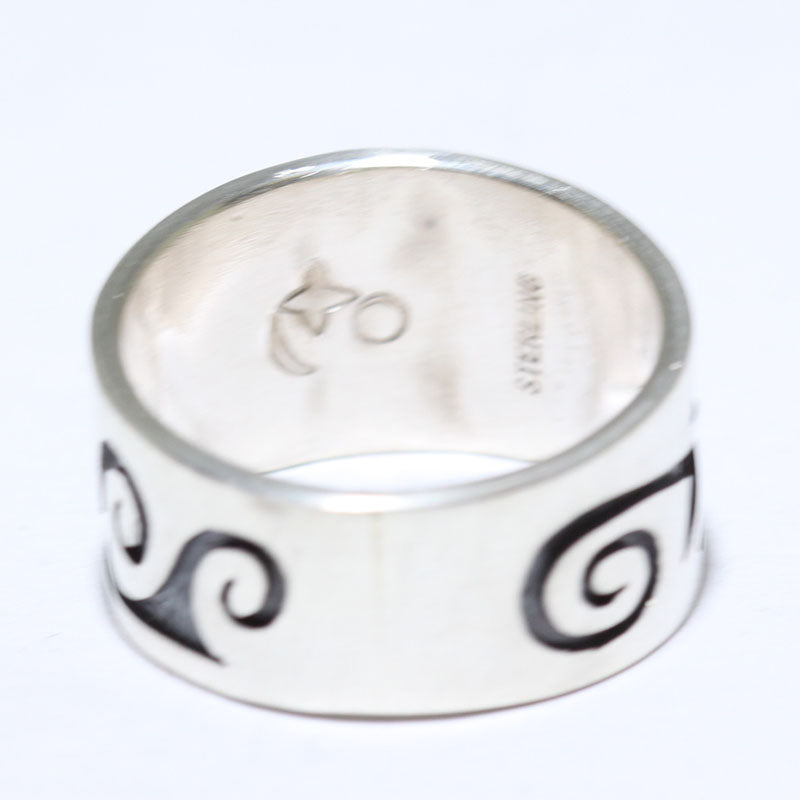 Zilveren Ring door Augustine Mowa - 8.5
