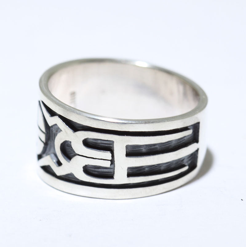 Silver Ring by Augustine Mowa- 9