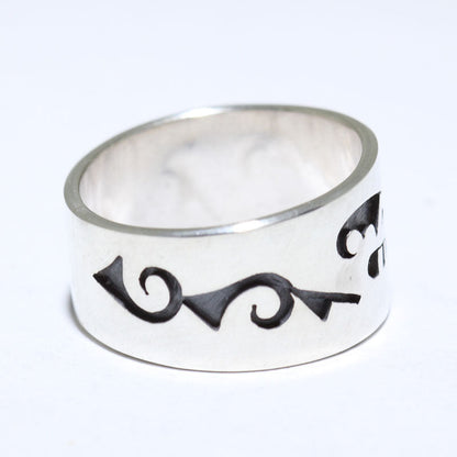 Bague en argent par Augustine Mowa - 9,5