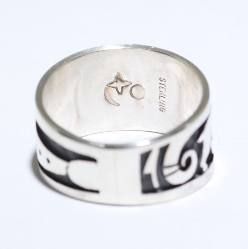 Zilveren Ring door Augustine Mowa - maat 9.5