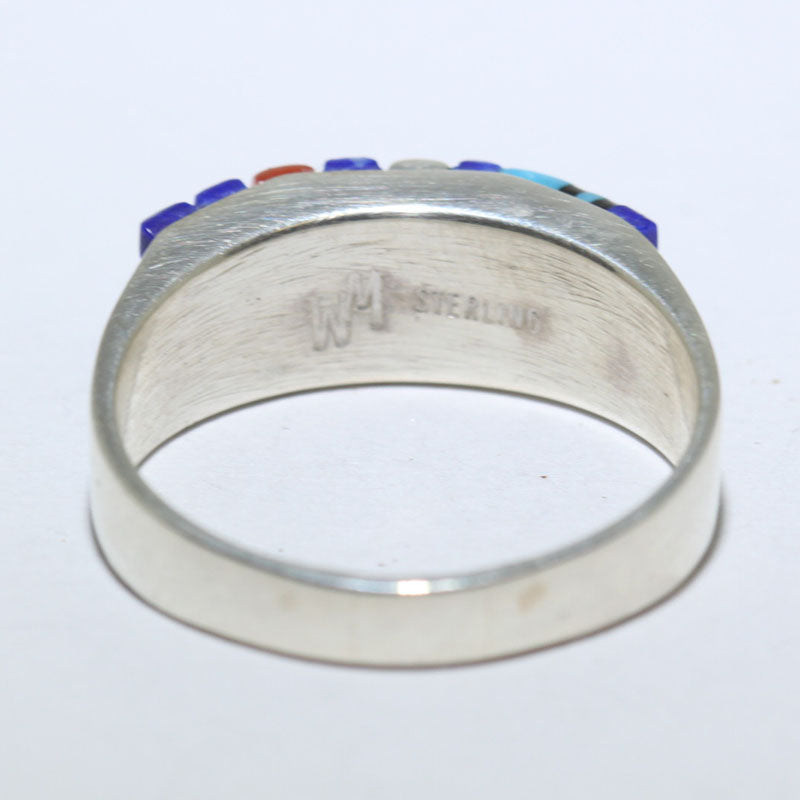 Inlay-Ring von Wilbert Manning Größe 11