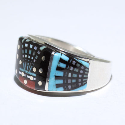 Cincin Inlay oleh Erwin Tsosie- 7