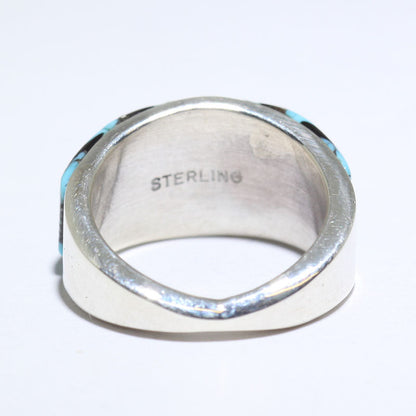 Inlay Ring by Erwin Tsosie- 7