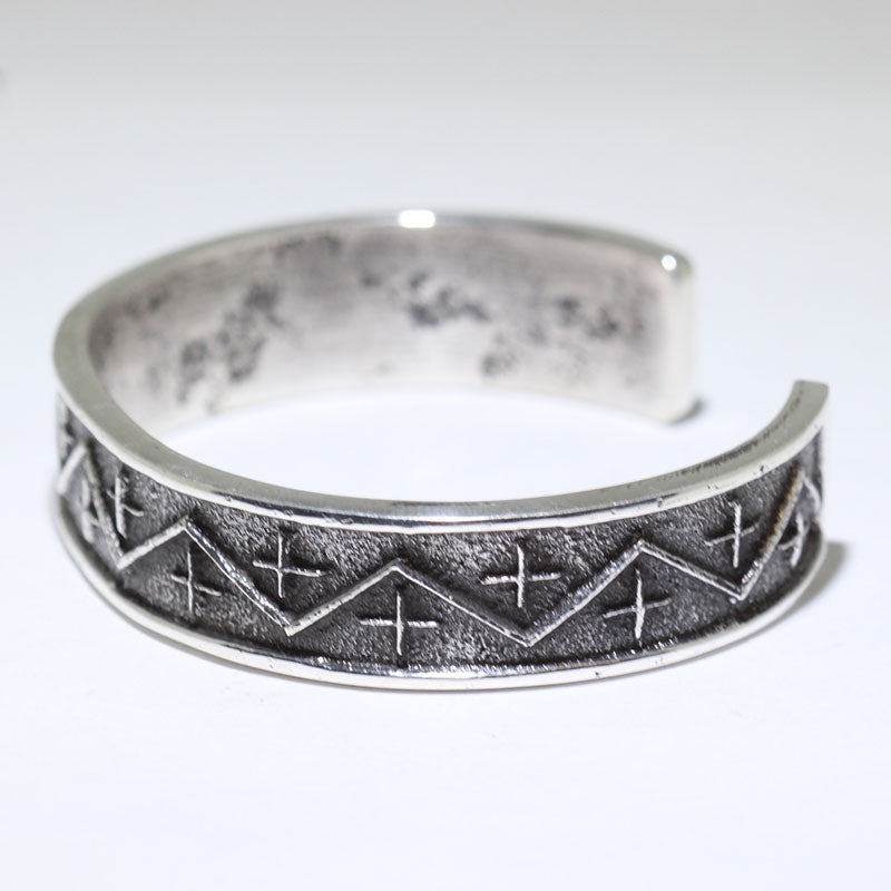 Silver Bracelet by Aaron Anderson 5-1/4"