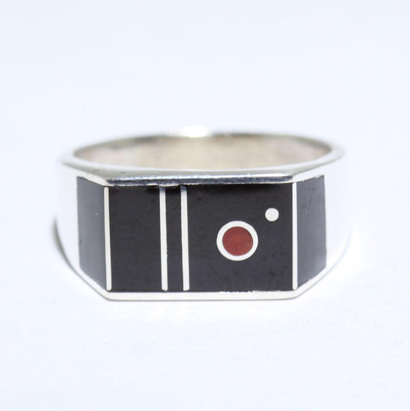 Inlay Ring by Veronica Benally- 6.5