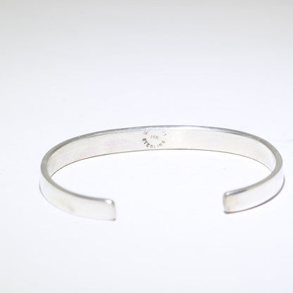 14K & Zilveren Armband door Bruce Morgan