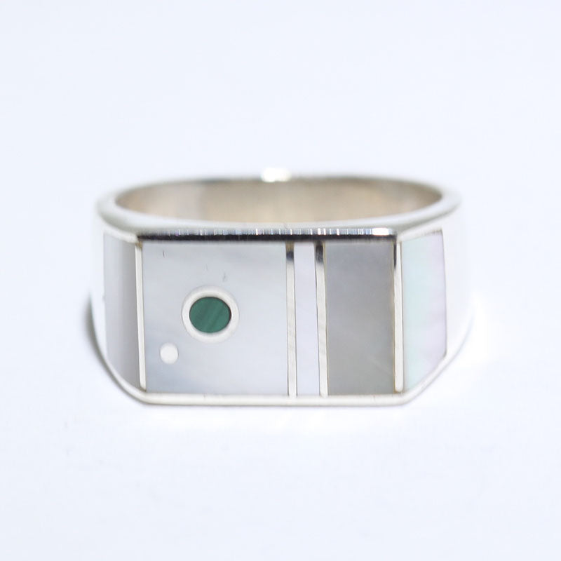 Inlay-Ring von Veronica Benally - Größe 4,5