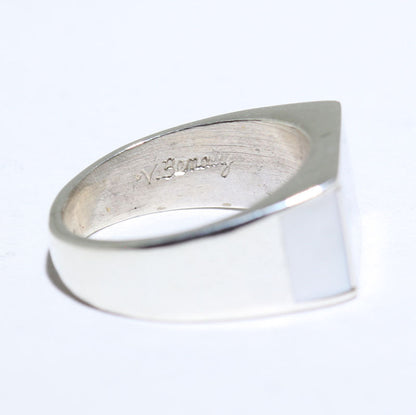Inlay-Ring von Veronica Benally - Größe 4,5