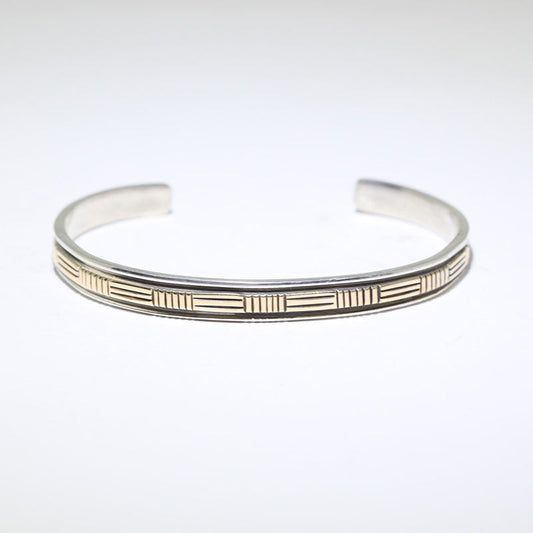 14K & Silber-Armband von Bruce Morgan