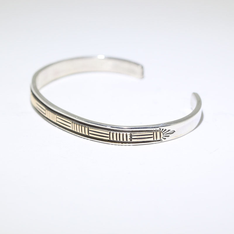 14K & Zilveren Armband door Bruce Morgan