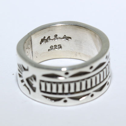 Ring by Lyle Secatero size 8