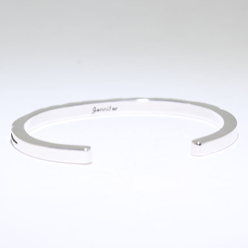 Silver Bracelet by Jennifer Curtis 5-1/4"