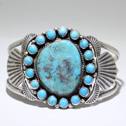 Bracelet en turquoise par Sheila Tso 5-1/2"