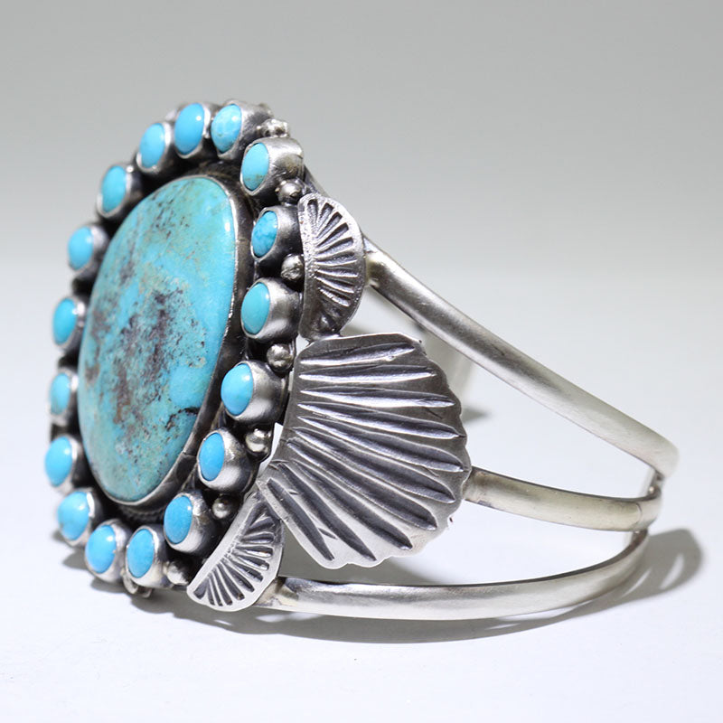 Bracelet en turquoise par Sheila Tso 5-1/2"