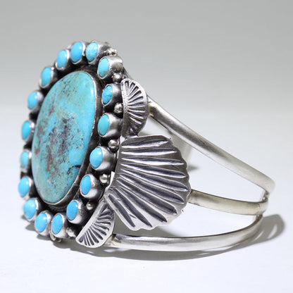 Turquoise Bracelet by Sheila Tso 5-1/2"