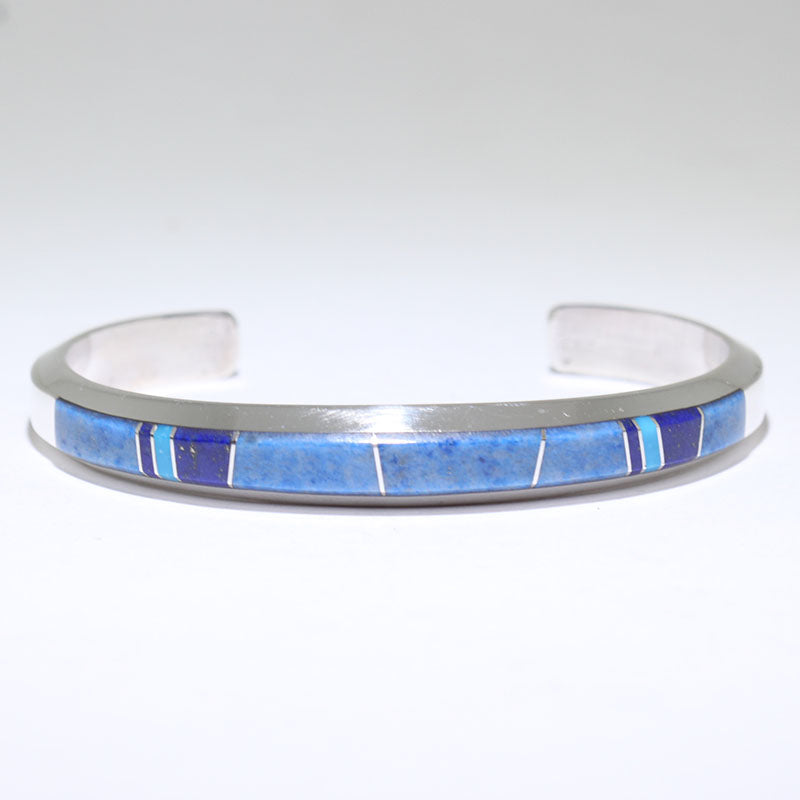 Bracciale con intarsi di Wayne Muskett 5-1/4"