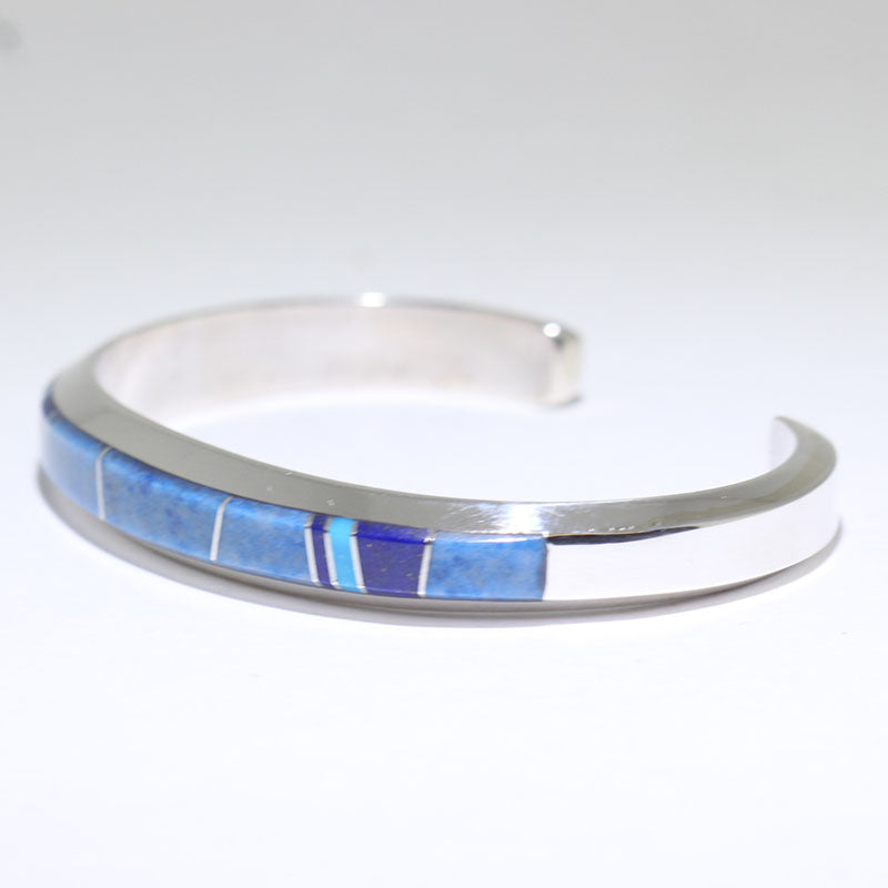 Inlay Bracelet by Wayne Muskett 5-1/4"