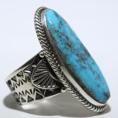 แหวนเพชรสีน้ำเงินโดย Donovan Cadman ขนาด 10.5