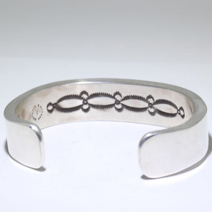 布鲁斯·摩根设计的重银/14K手链 6英寸