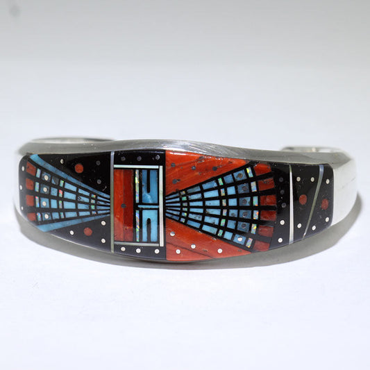 Gelang Micro Inlay oleh Erwin Tsosie 5-1/4"