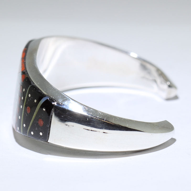 Bracelet Micro Incrustation par Erwin Tsosie 5-1/4"