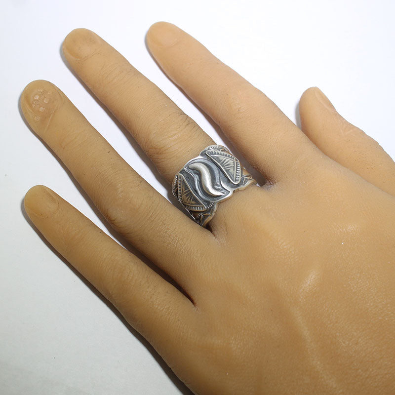 Bague en argent par Bo Reeves - 9.5