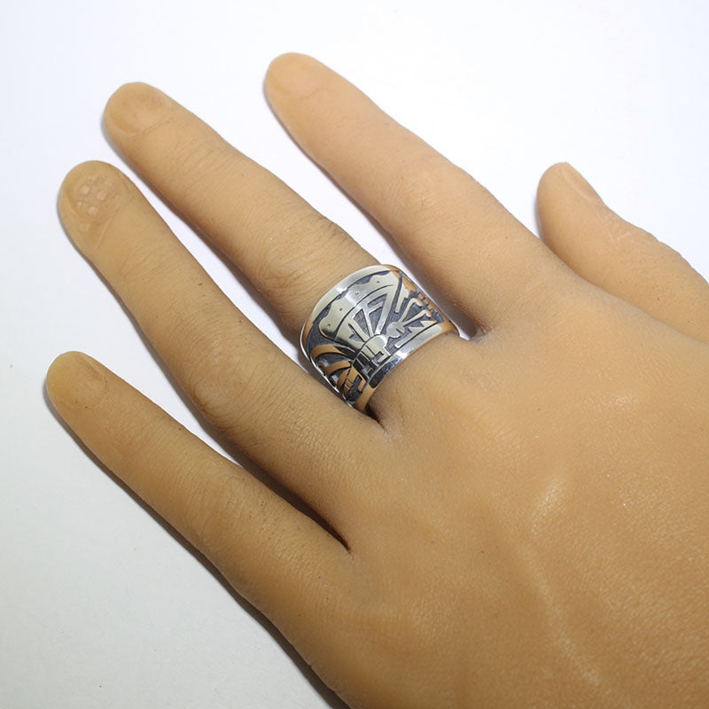 克里夫頓·莫瓦的銀戒指 - 11