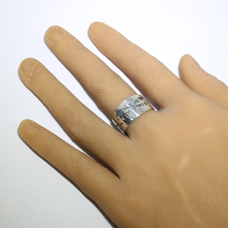 Серебряное кольцо от Августина Мова - Размер 9.5